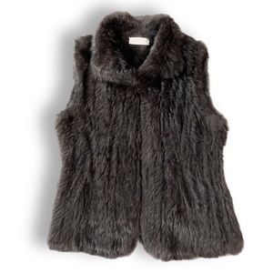 Lord and Taylor Brown Fur Vest